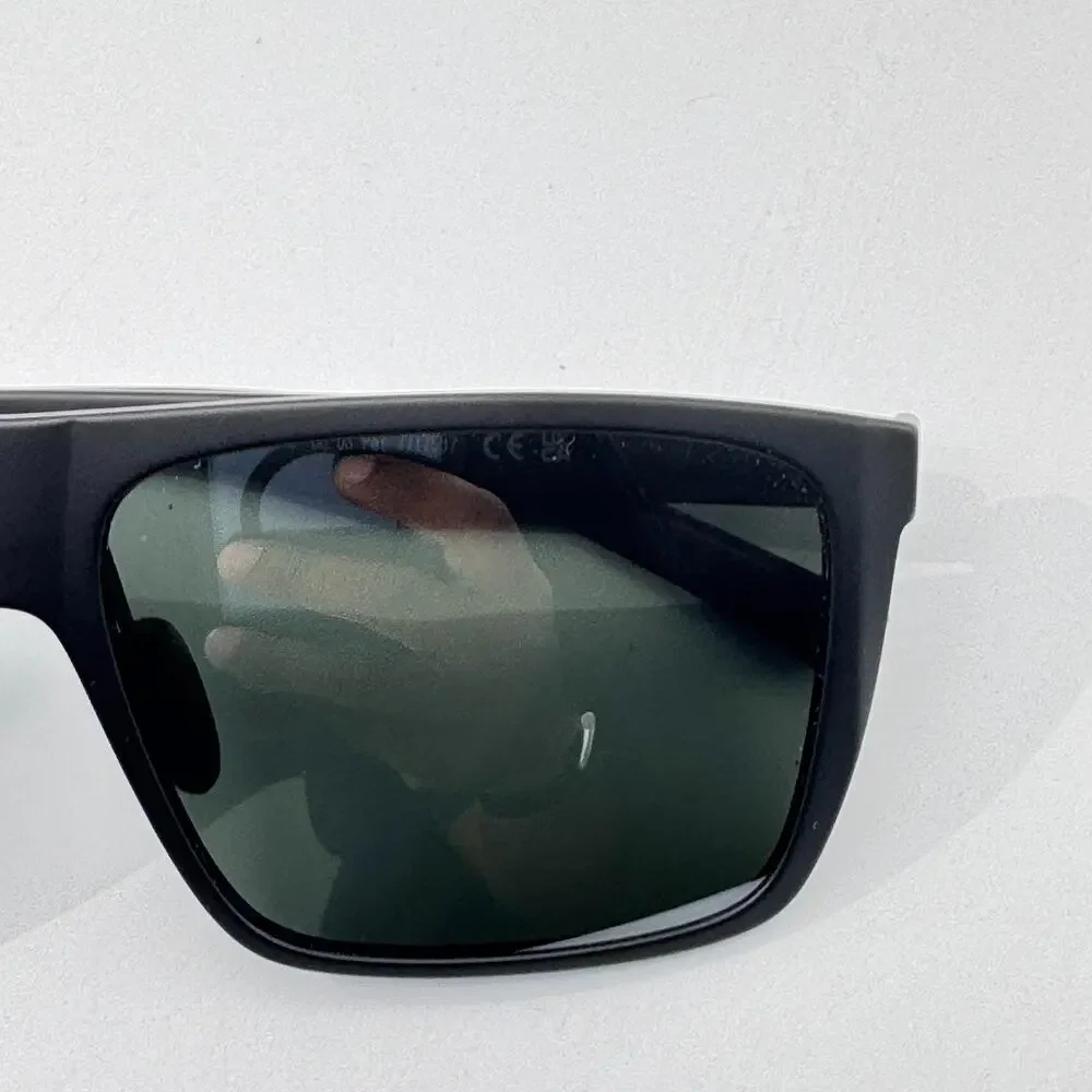 Maui Jim Sunglasses Honokalani MP-BG MJ455-02 Black Square Gray Polarized Lens